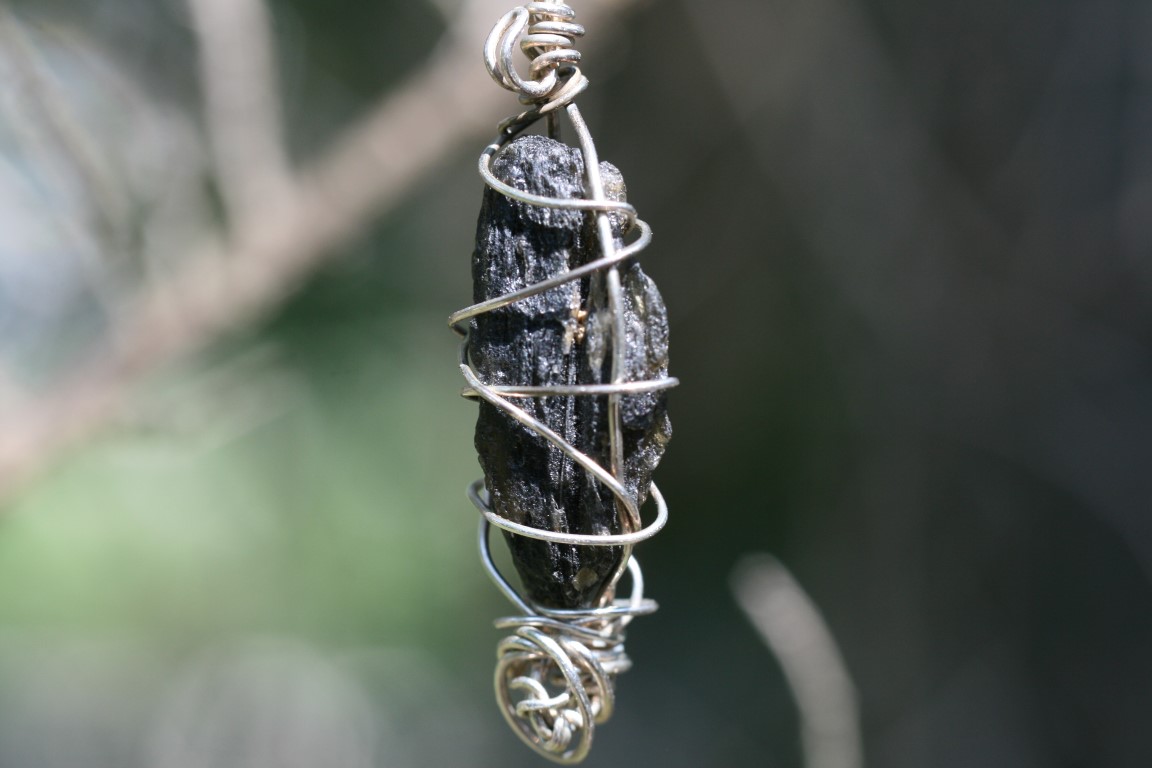 Moldavite Pendant 5428